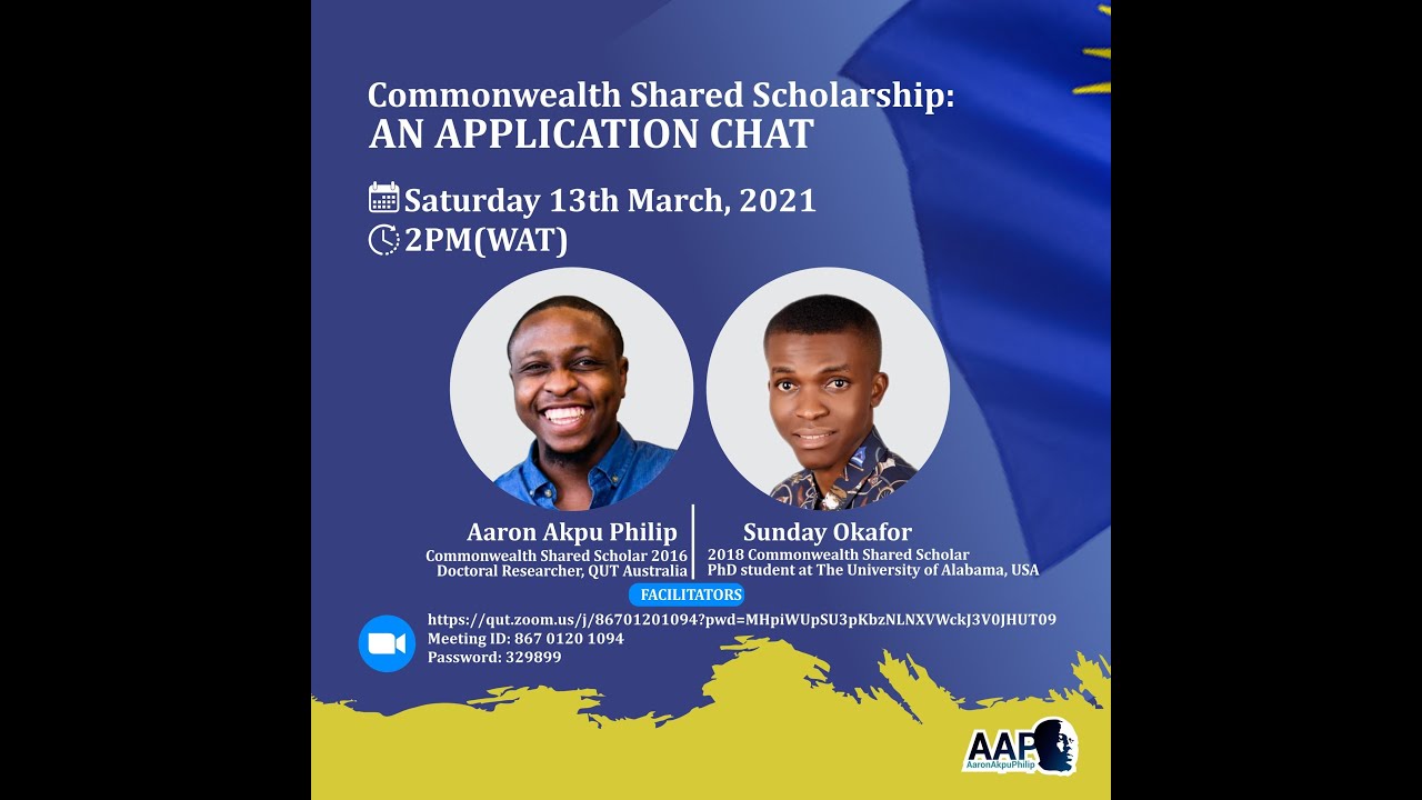 Commonwealth Shared Scholarship: An Application Chat